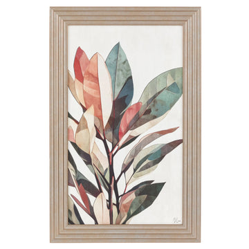Nature's Calm Framed Canvas by Joanne Lea